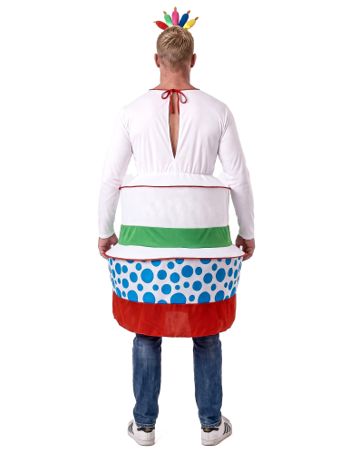 Déguisement gâteau d'anniversaire homme