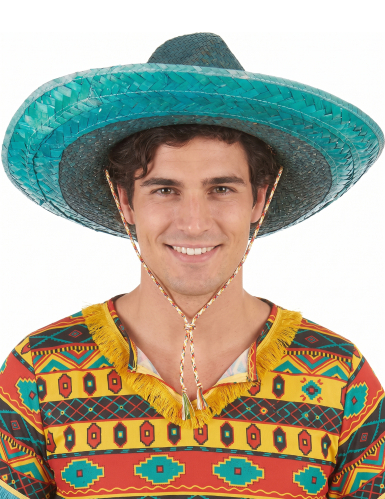Sombrero mexicain vert adulte