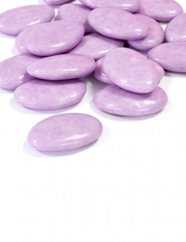 Dragées chocolat couleur parme 500 gr pour communion