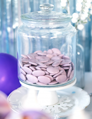 Dragées chocolat couleur parme 500 gr pour communion
