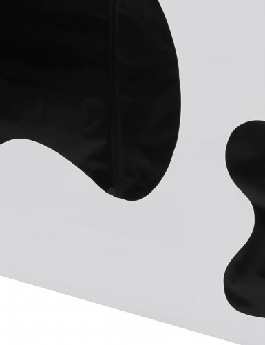 Nappe en plastique vache 127 x 274 cm pour décoration de fête