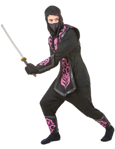 Déguisement ninja effet feutrine homme