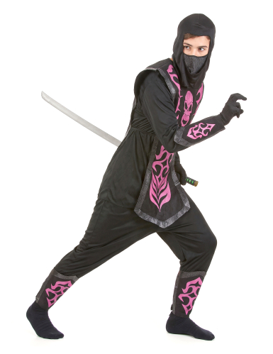 Déguisement ninja effet feutrine homme