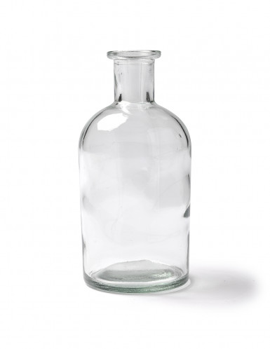 Vase en verre bouteille à la mer 13.5 cm