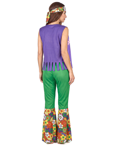 Déguisement Hippie flower power femme