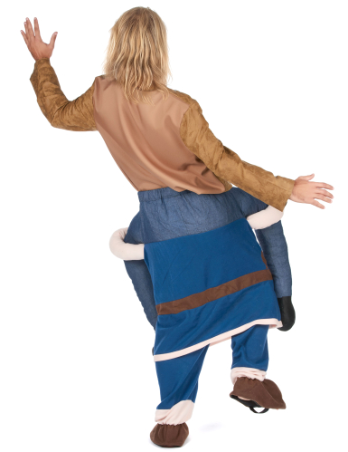 Déguisement à dos de viking adulte