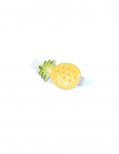 6 pinces décoratives ananas en résine pour table