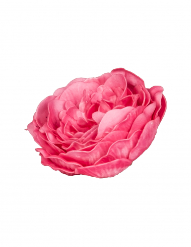 Décoration de table rose ancienne fuchsia 12 cm vintage