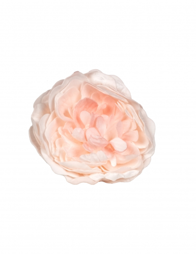 Décoration de table rose ancienne 12 cm fleur artificielle