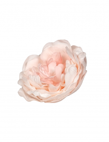 Décoration de table rose ancienne 12 cm fleur artificielle