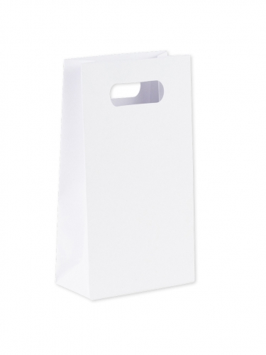 6 sachets en papier blanc 10 x 18 x 5 cm pour mariage