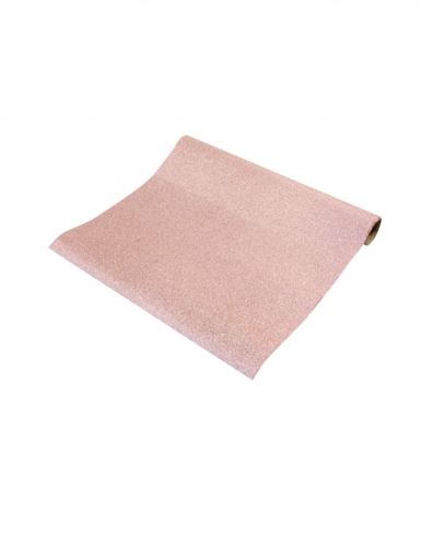 Chemin de table paillettes roses 28 cm x 5 m pour mariage