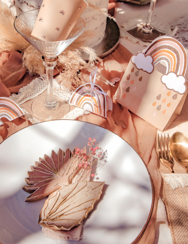 Bouquet de gypsophiles séchées rose 25 g pour décoration