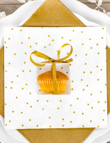 10 petites boîtes transparentes 5 x 5 x 5 cm pour cadeaux