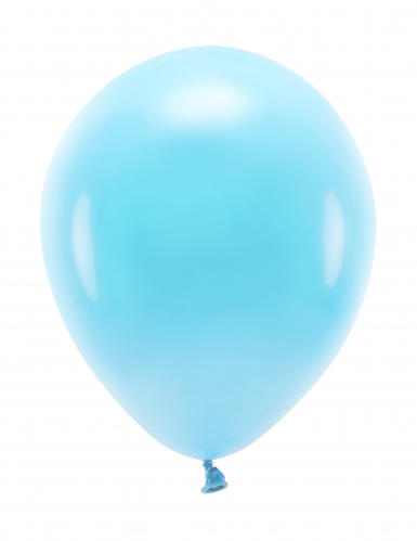 100 ballons en latex bleu clair 26 cm en caoutchouc naturel