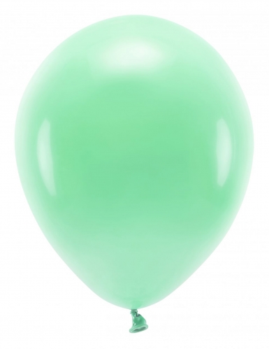 10 ballons en latex pastel menthe 26 cm pour décoration