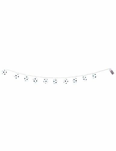 Guirlande lumineuse ballons de foot 140 cm à piles