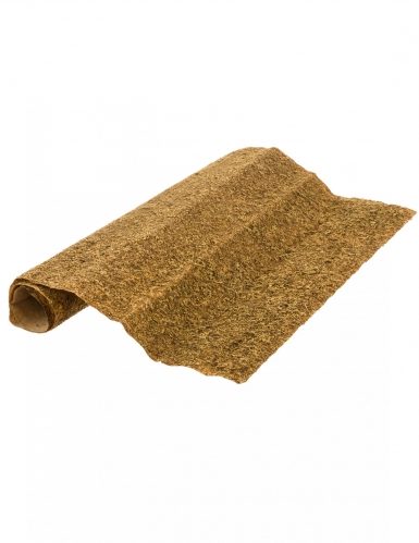 Tapis de crèche imitation terre 50 x 70 cm effet mousse ocre