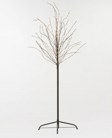 Arbre lumineux 400 led 150 cm à branches noires