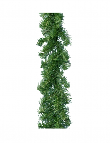 Guirlande de sapin verte 270 cm pour décoration de Noël