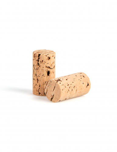 6 bouchons de liège naturel 2,4 x 4,5 cm pour déco table