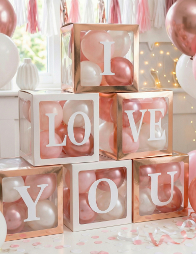 48 Stickers lettres adhésives blanches 13,5 cm
