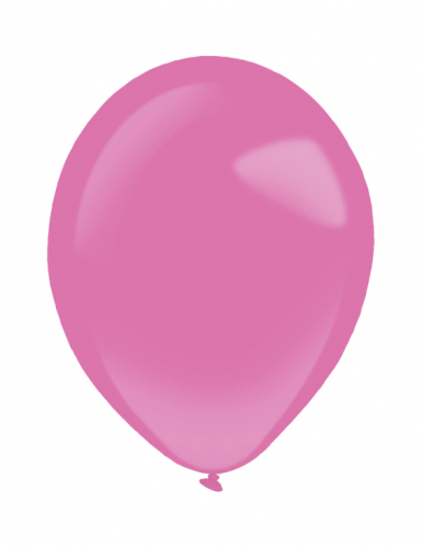 100 Mini ballons latex roses 13 cm