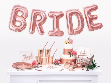 6 gobelets en carton rose gold she said yes 220 ml evjf