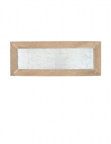 Tableau en bois et zinc pour aimants 40 cm vintage