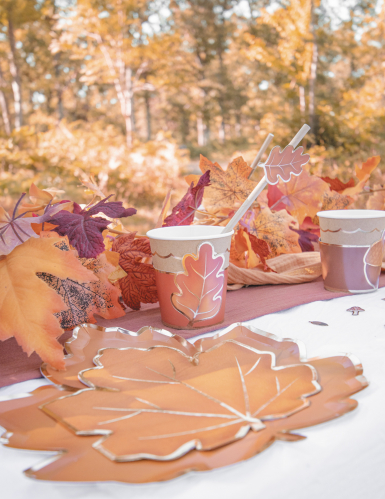 8 habillages à gobelets automne et Halloween