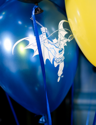 10 Ballons latex Batman™ 25x32cm