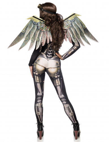Déguisement aviateur steampunk luxe femme