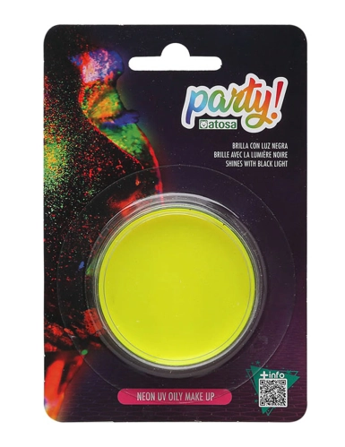 Maquillage néon jaune fluo 7,8 g