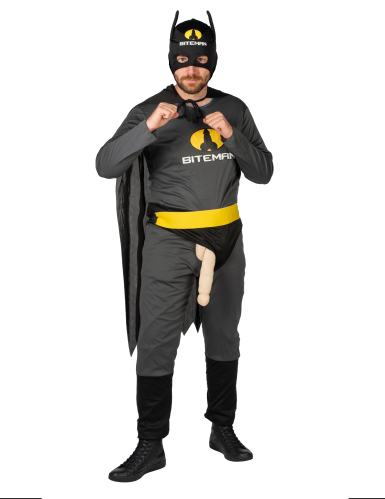 Déguisement Humoristique Biteman Noir
