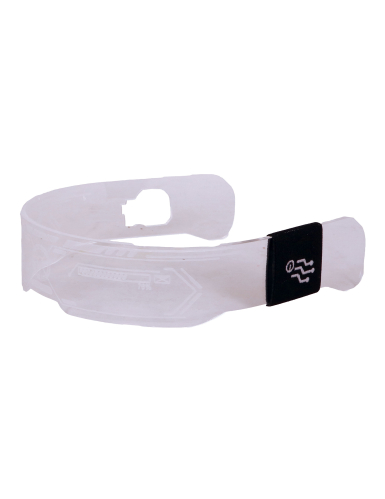 Lunettes futuristes avec LED