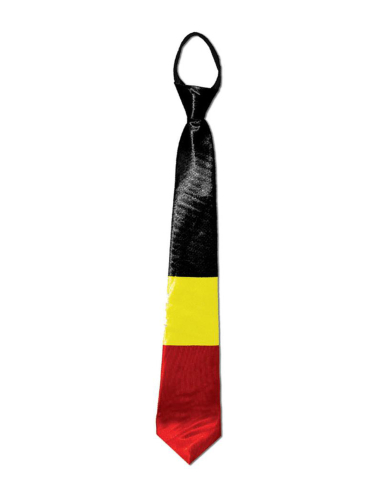 Cravate de supporter Belgique 45 cm