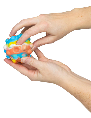 Balle push poppers anti-stress