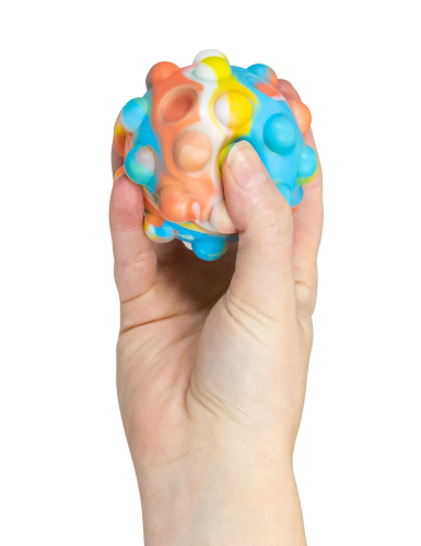 Balle push poppers anti-stress