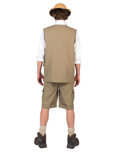 Déguisement aventurier safari homme