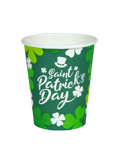 6 gobelets Saint Patrick 240 ml