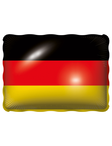 Ballon Aluminium Drapeau Allemagne 32 x 45 cm