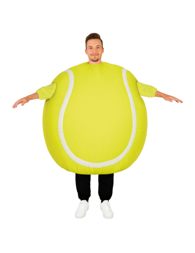 Déguisement balle de tennis gonflable adulte