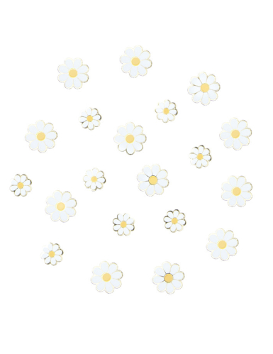 Confettis de table Marguerite