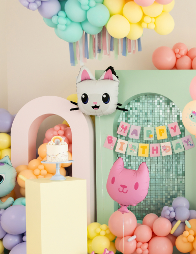 Ballon aluminium Pandy Pattes Gabby et la maison magique™ 65 x 57 cm