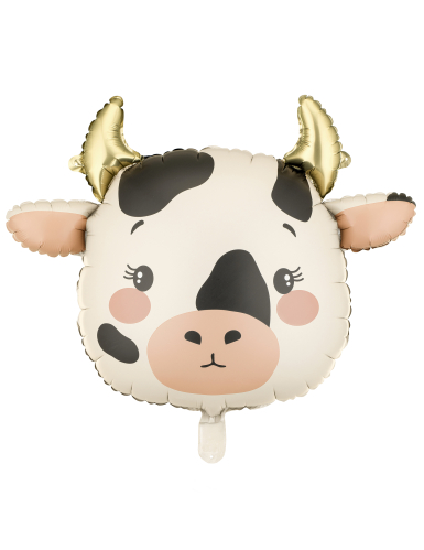 Ballon aluminium Vache  57 x 47 cm