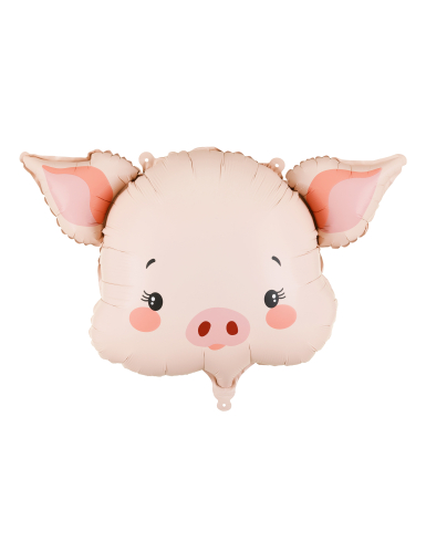 Ballon aluminium Cochon 61 x 36 cm