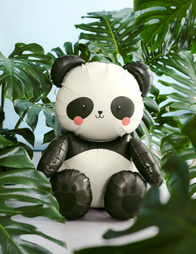 Ballon aluminium Panda 68 x 72 cm