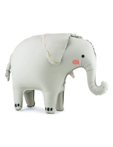 Ballon aluminium Elephant debout 91 x 61 cm