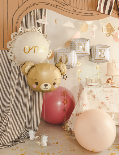 Ballon aluminium Ours 56 x 40 cm