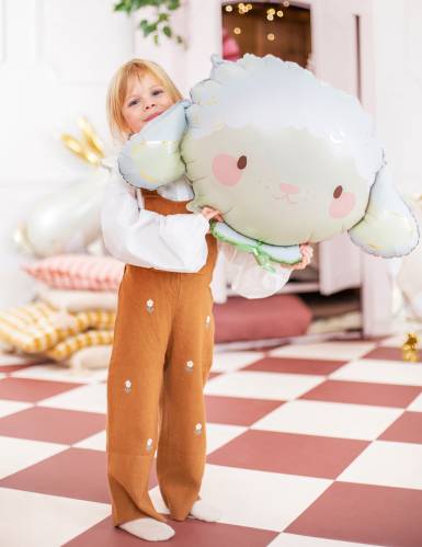 Ballon aluminium Brebis 87 x 57,5 cm